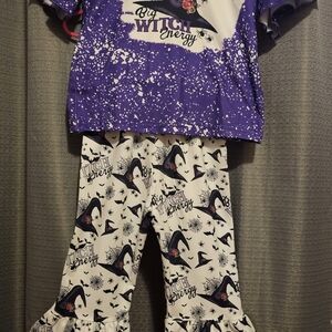 Purple and White Kids Witch Energy Matching Set
